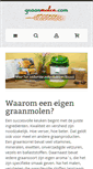 Mobile Screenshot of graanmolen.com